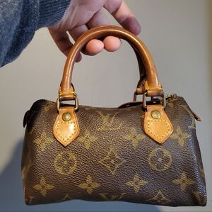 Authentic Vintage Louis Vuitton Nano Speedy Mini